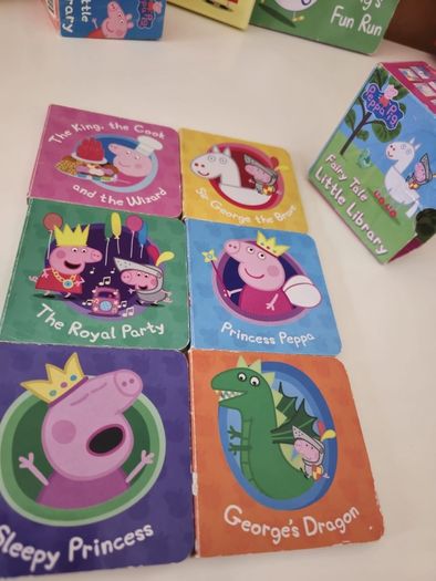 Peppa Pig toys and books set