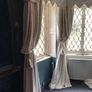 cream curtains 3 sets. Image 3