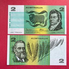 Australia. 2 Dollars  1995. Pick  43g.  ( Uncirculated )