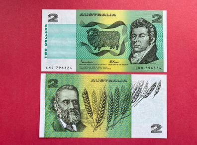 Australia. 2 Dollars  1995. Pick  43g.  ( Uncirculated )