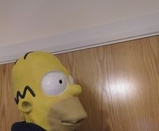 Homer Simpson Halloween Mask