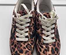 Animal print trainers size 6.5