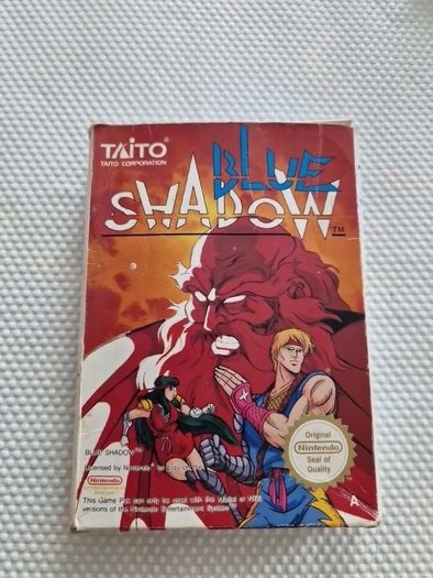 Blue Shadow Nintendo Nes Arcade Retro Games Original