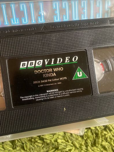 Signed Doctor Who VHS