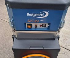 Dust Control Aircube 2000- HEPA Air Scrubber- (0 Hours/As new)
