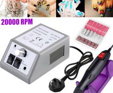 20000rpm Pro Electric Nail Drill Machine Pedicure Manicure Kits File Drill Bits