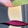 Pink sided leather Russell and Bromley loafer shoes Image 5