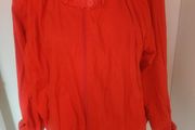 Simply Be red crop plus size jacket size UK22 EU50 Postage included