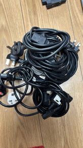 UK 3 Pin Plug Power Cord Black to IEC C13 Plug Kettle Style Lead Cable