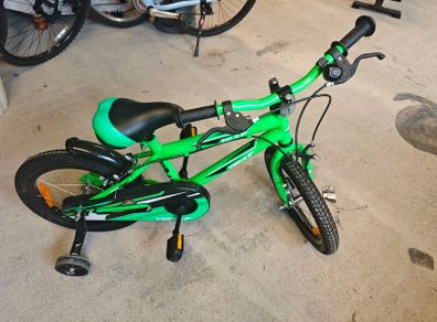 Verve max 16 green bike