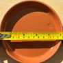 Clay flower pot saucer Image 3