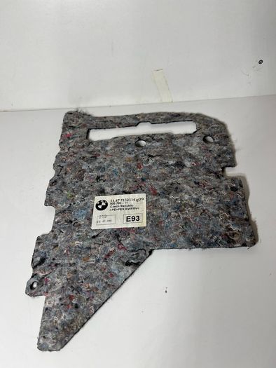 Bmw 3 Series E93 Right Luggage Compartment Sound Insulation Trim Cover 7152514 A1l2b525s