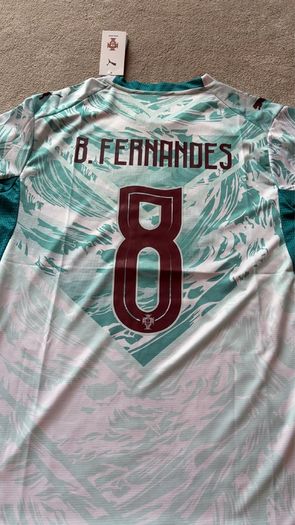Bruno Fernandes Portugal away  World Cup 2026 Football Jersey