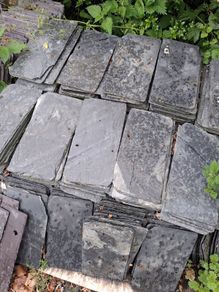 Grey slates