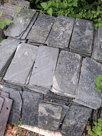 Grey slates