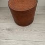 Old Asian Chinese Lacquer Hat Box Image 3