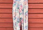 Vintage Floral Lightweight Pants