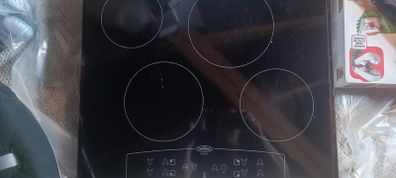 Free belling ceramic hob