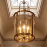 This is a good quality solid brass hand made lantern.5 Image 2