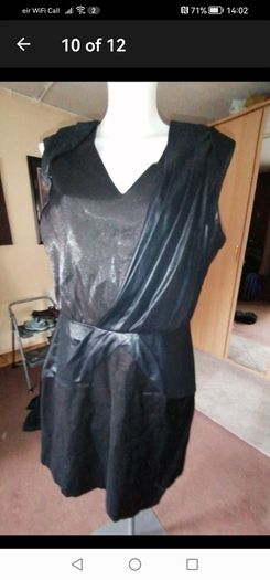beautiful new designer Karen Millen black dress