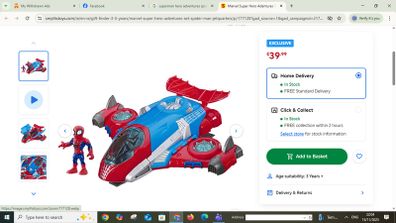 Brand NEW in package Spiderman Hero Adventures Jet quarters setJet