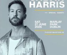 Calvin harris 27 june 2026 Marlay  park