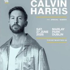 Calvin harris 27 june 2026 Marlay  park