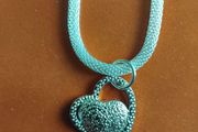 New heart necklace