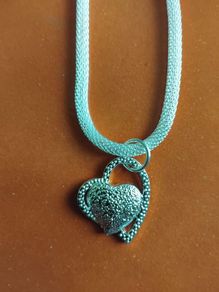 New heart necklace