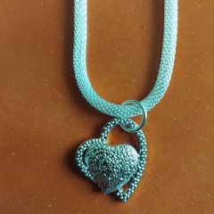 New heart necklace