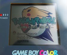 Pokemon Pinball (Nintendo Game Boy Color, 1999) TESTED WORKING -No Battery Cover