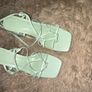 Mint heeled sandals Image 2