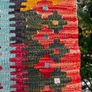 Handwoven Pakistani Kilim Rug 100% Wool, Multicolour Image 6