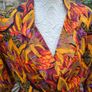 Vintage 80s peplum dress Small Postage included Image 2