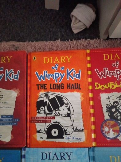 diary of a wimpy kid books