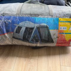 Spinifex Huon 6 Person Tent + 2 x Camping Bed, Spinifex Explorer Stretchers