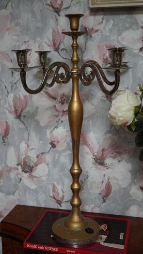 Pair of Vintage 5-Light Candelabra