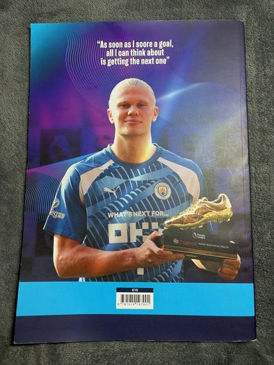 Football haaland magazine