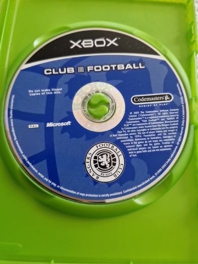 Rangers Club Football Season 2003 2004 Xbox Original games Original