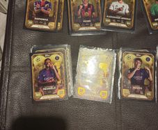 Gold Foil Football Trading Cards 100 Club