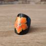 Flower wood ring, size M Image 2