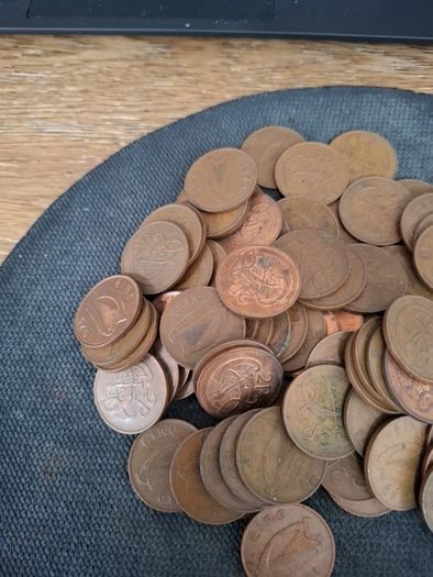 Irish 2 pence coin