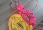 Rhytmic gymnastics equipment, gymnastics ball, rope, hoop and bag