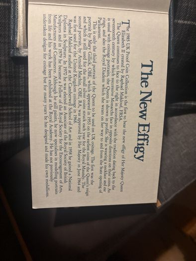 UK Proof Set 1985
