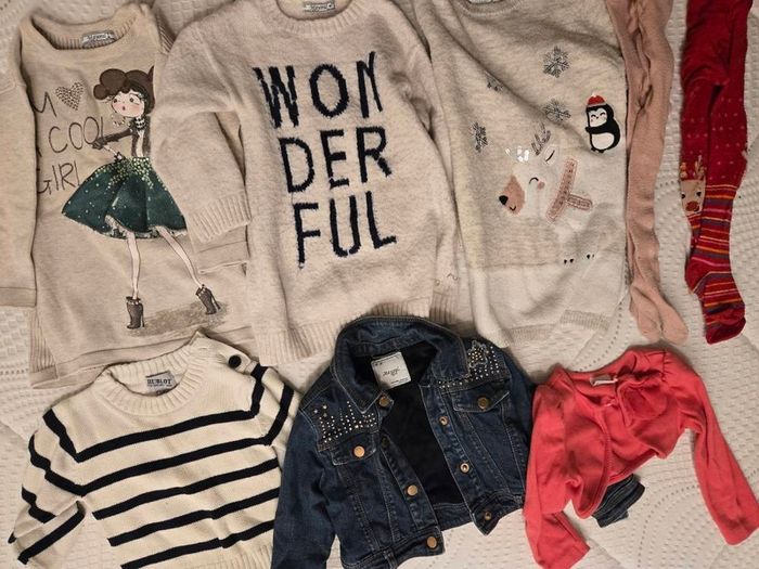 Size 2 Large bundle of girl's clothes. 24 months. Includes shipping