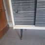 mid century grey formica cupboard Image 2