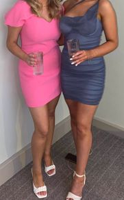 Pink Zara dress