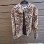 Animal print fleece jacket size 12 Image 10