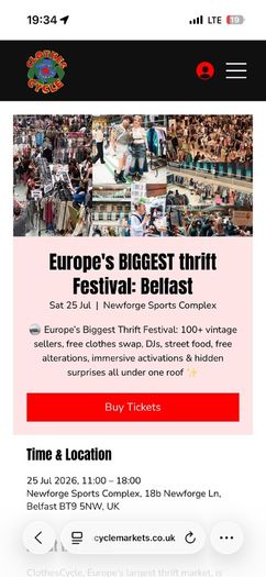 ClothesCycle - Europe's largest thrift marke