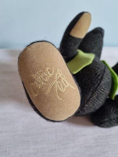 Celtic Ted Teddy Bear by Celtic Tweed, Ireland.